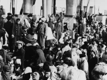 Refugees during the Hungnam evacuation, c. December 1950